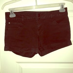 Black shorts